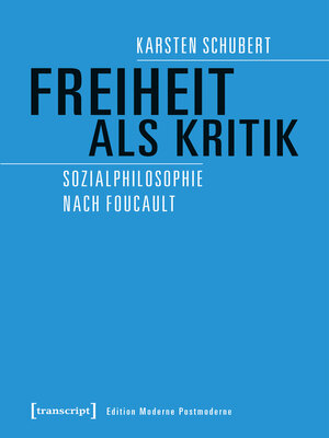 cover image of Freiheit als Kritik